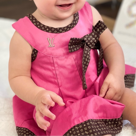 LOUIS VUITTON DRESS FOR BABY GIRL - Picture 2 of 2